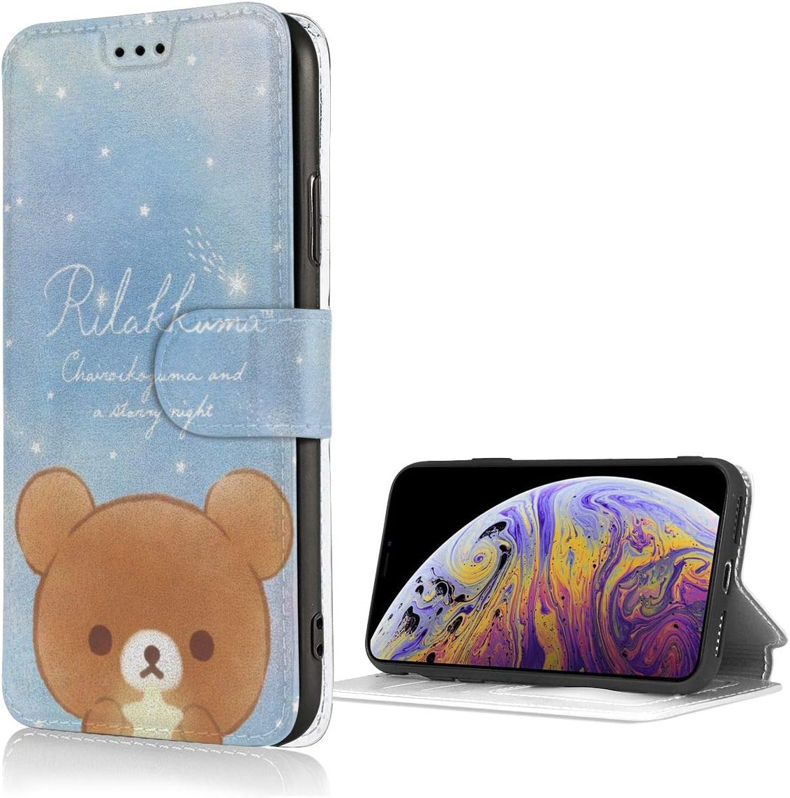 Amazon リラックマ Iphone Se ケース 第2世代 Iphone8 Iphone7 手帳型 スマホケース マグネット 耐衝撃 全面保護 カード収納 Se2 アイフォンse スタンド機能 レザーケース カバー Puレザー 家電 カメラ オンライン通販