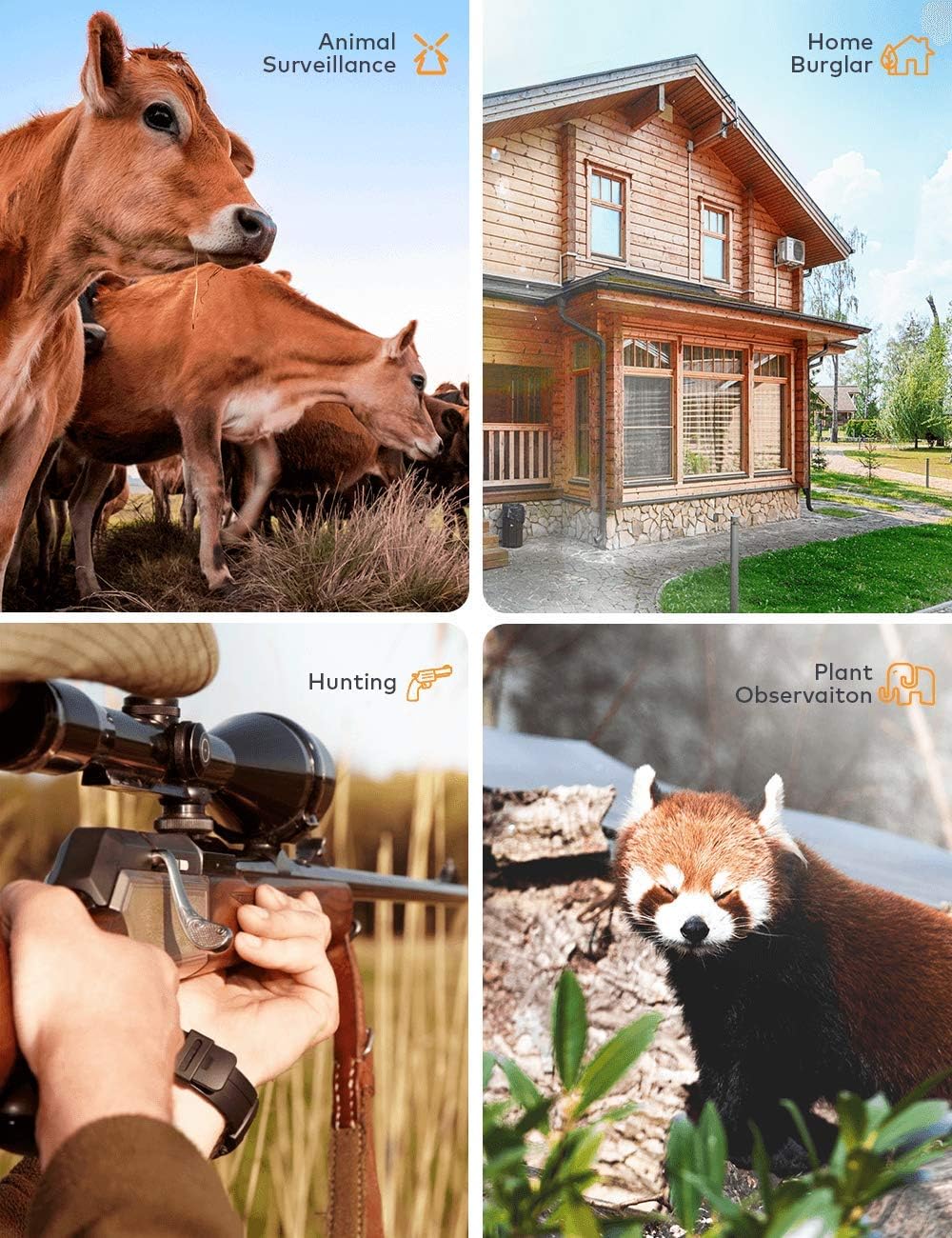 APEMAN Trail Camera 30MP 4K Hunting Cameras, 40 PCs IR LED Vivid Night Vision Wildlife Camera, Game Camera for Home Security and Outdoor Nature Wild Scouting: Camera & Photo
