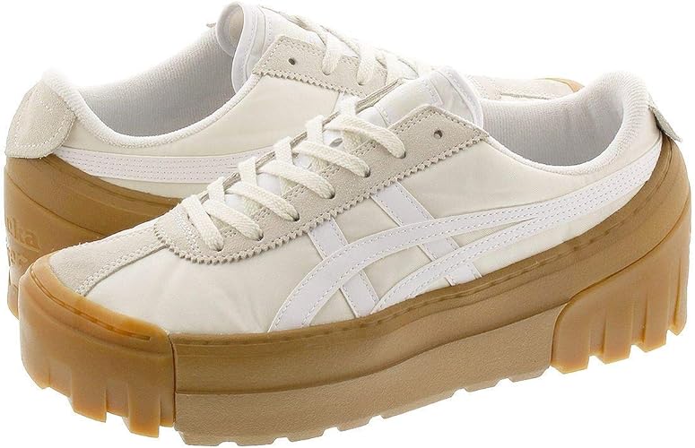 Amazon オニツカタイガー Delegation Chunk Cream White 27 0cm Onitsuka Tiger オニツカタイガー スニーカー