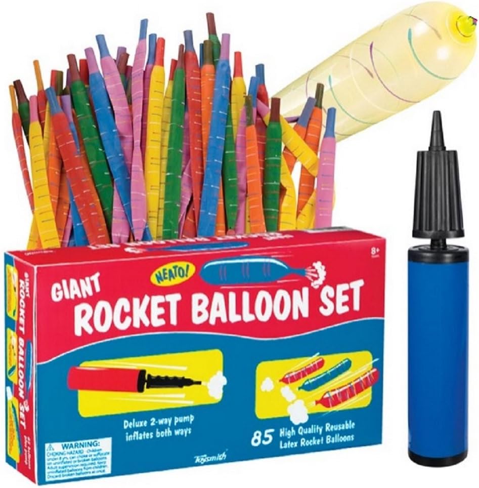 rocket balloons