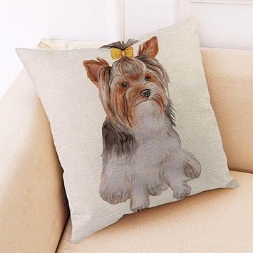 Amazon Com Ottatat Happy Pet Dog Animal Lovely Throw Pillow Cases