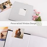Vienrose Photo Album 6x4 200 Pockets Linen Cover Memo Spaces 9x9 cm view 6