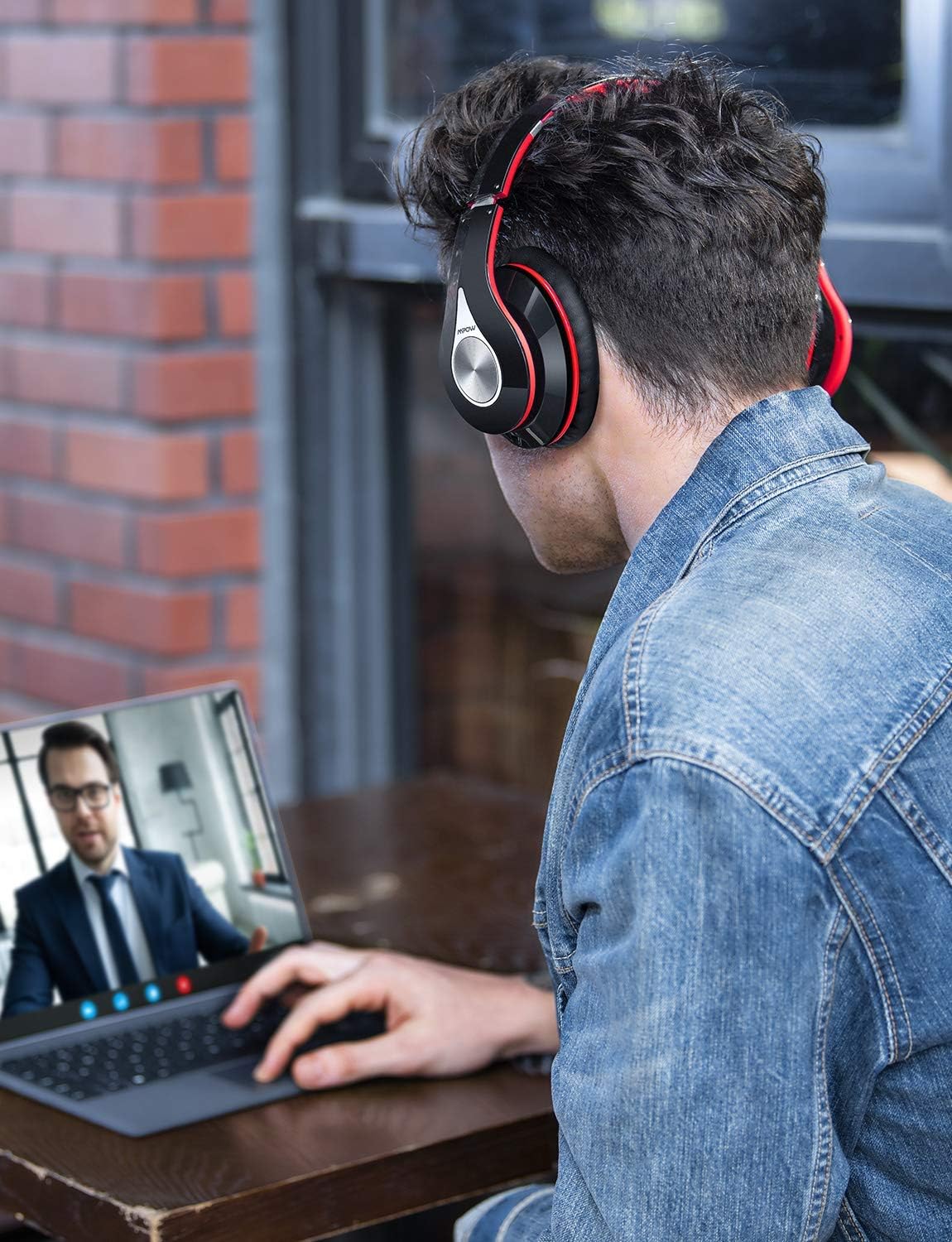 Mpow 059 Bluetooth Headphones Over Ear, Hi-Fi Stereo Wireless Headset, Foldable, Soft Memory-Protein Earmuffs, w/Built-in Mic Wired Mode, for Online Class, Home Office, PC/Cell Phones/TV: Electronics