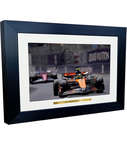 Amazon.com: Kitbags & Lockers 12x8 A4 Lando Norris Triple Grand
