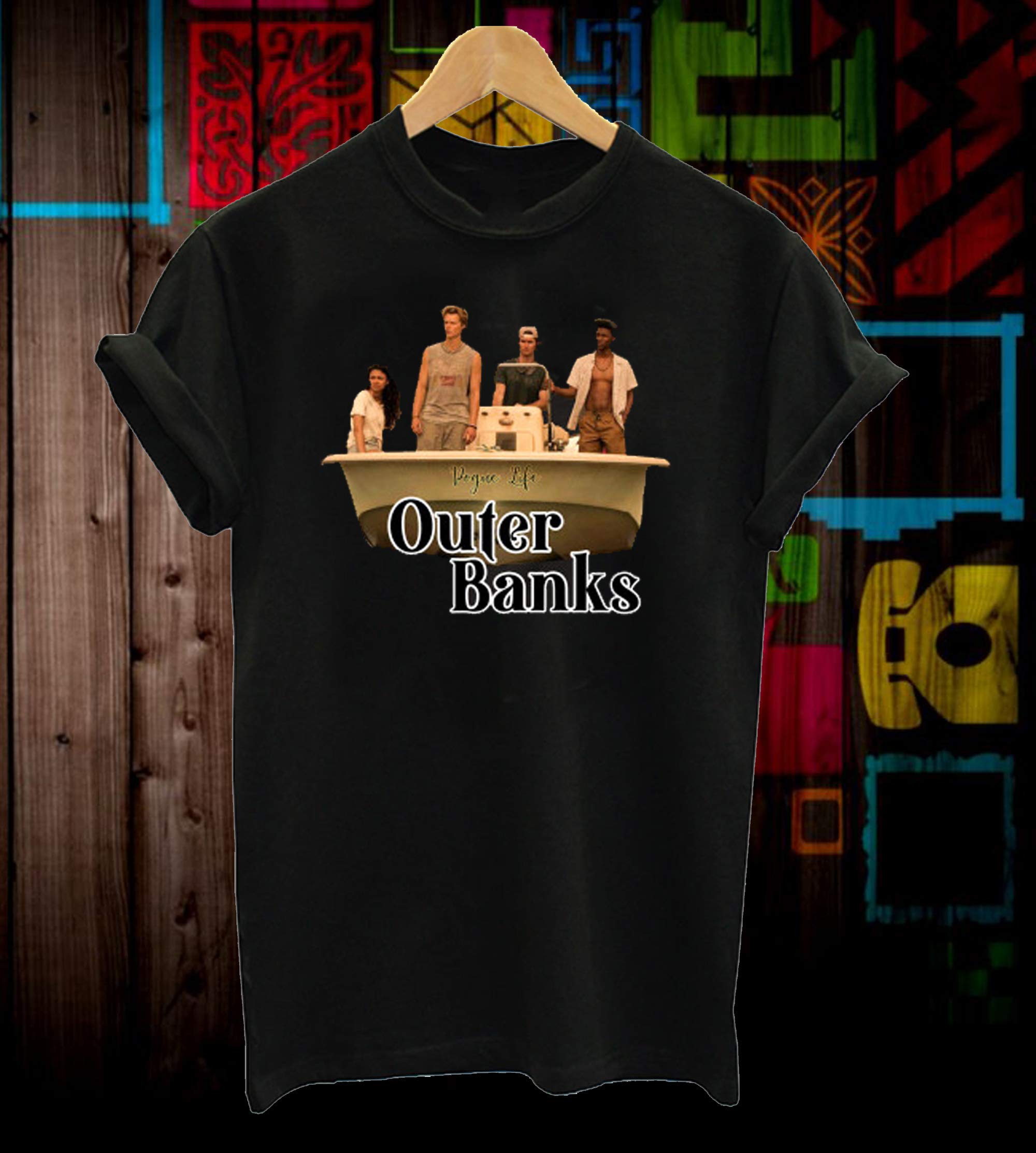 P O G U E L I F E, O U T E R B A N K S T-shirt, Tank Top, , , Funny Saying Shirt, Shirts, 