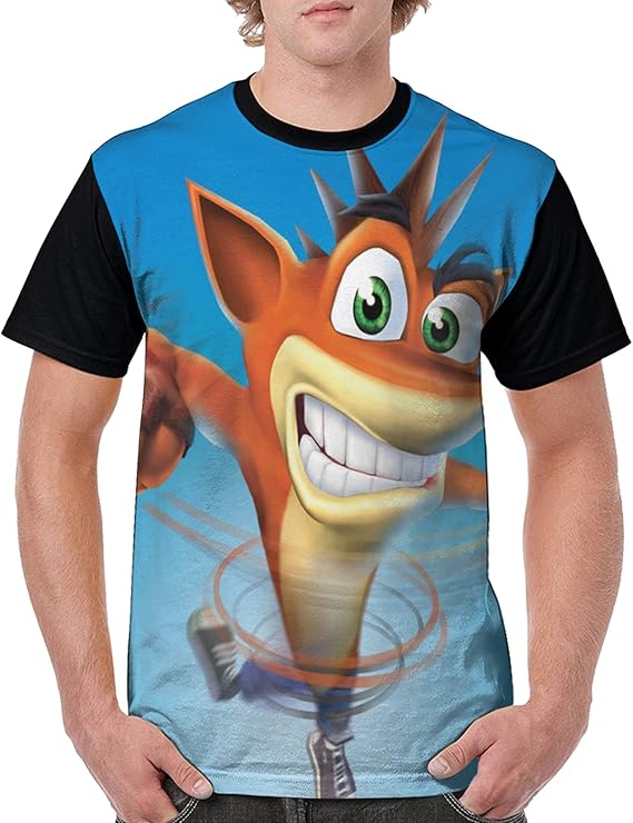 Amazon Co Jp クラッシュ バンディクー 2 夏クラシックなオールマッチスタイル 人気 メンズtシャツ カジュアル ファッション 半袖tシャツ 吸水速乾 夏服 薄手 快適 通気性 丸襟 半袖 最も人気のあるメンズtシャツ 服 ファッション小物
