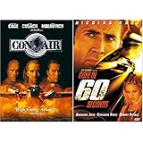 Nicolas Cage Double Feature Con Air & Gone in 60 Seconds 2 DVD Set Widescreen
