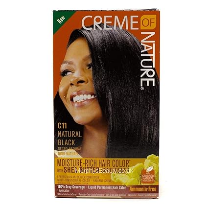 Amazon Com Creme Of Nature Color C11 Natural Black Beauty