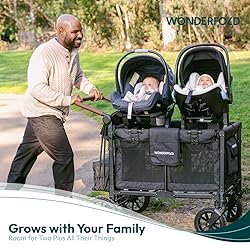 WONDERFOLD Infant Car Seat Adapter Compatible with
