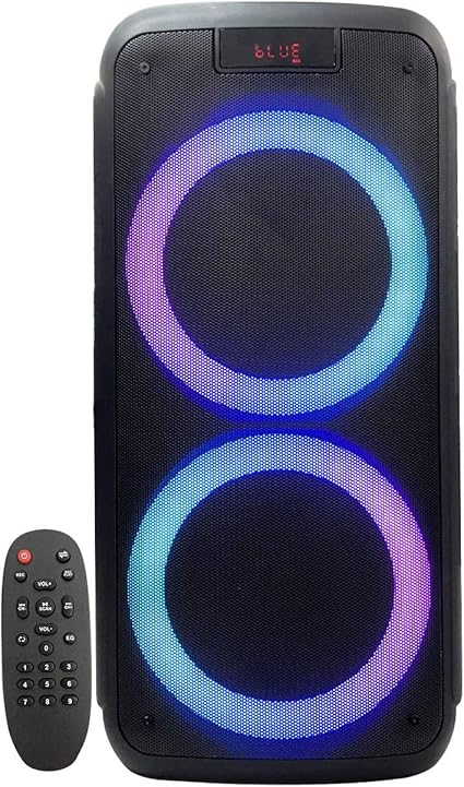 battery powered party speaker