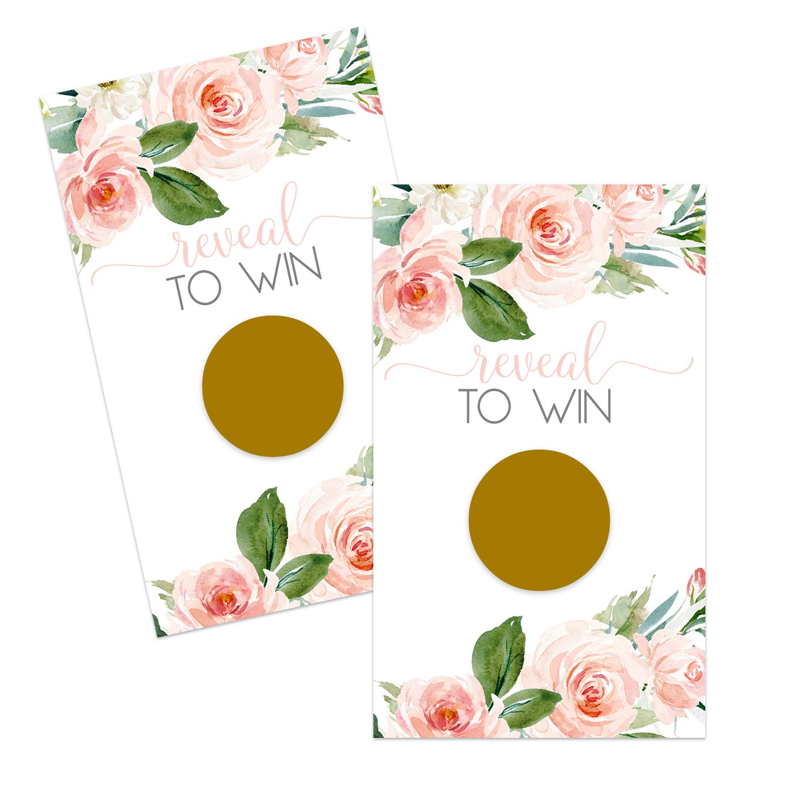 Buy Paper Clever Party Graceful Floral Scratch Off Cards Elegant