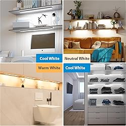 YLXS 100-LED Motion Sensor Under Cabinet