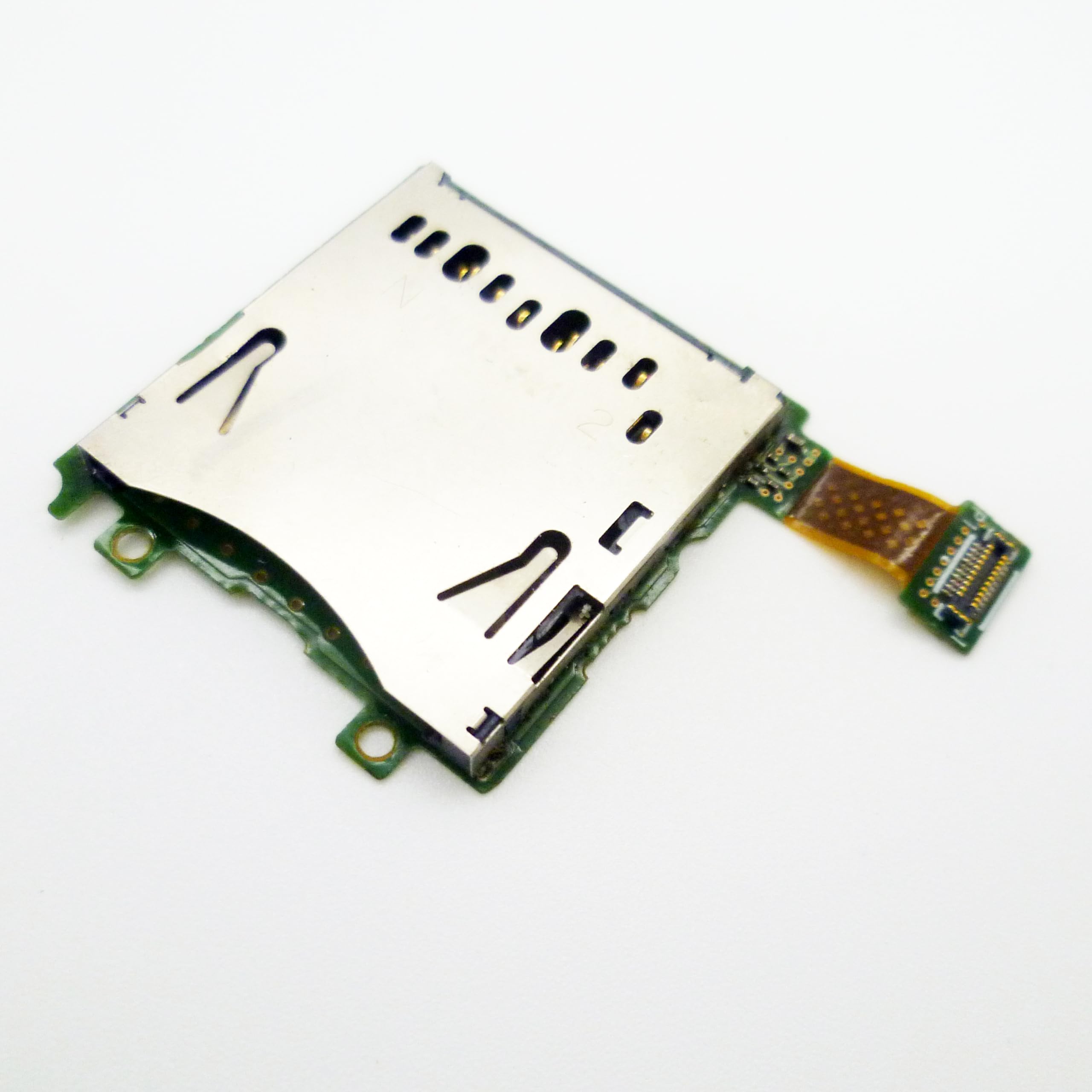 Memory Card Reader Slot Socket Tray with PCB Board Replacement Compatible With Nintendo 3DS SD