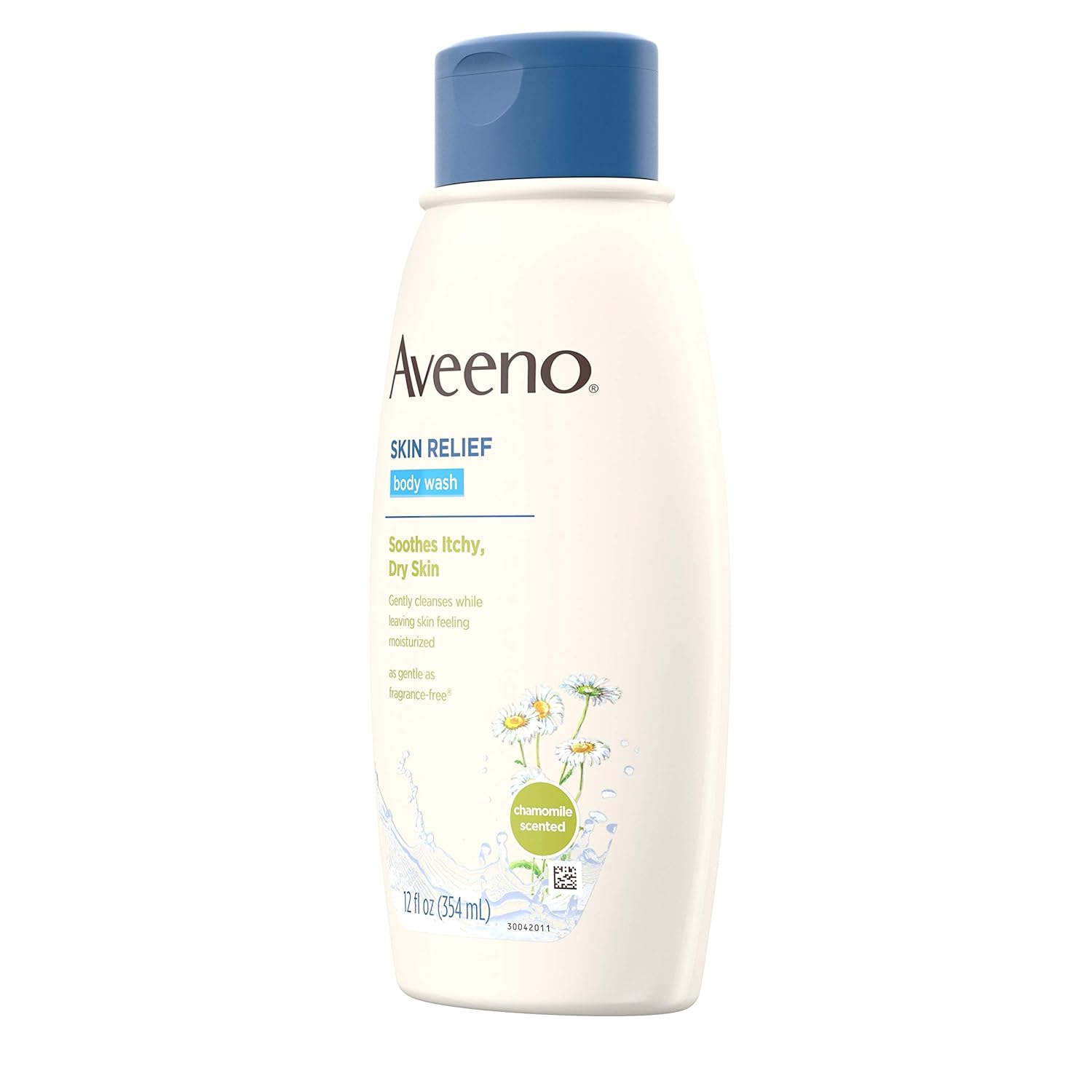 Aveeno Skin Relief Body Wash with Chamomile Scent & Soothing Oat, Gentle Soap-Free Body Cleanser for Dry, Itchy & Sensitive Skin, Dye-Free & Allergy-Tested, 12 fl. oz : Beauty