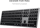Satechi Slim X3 Bluetooth Keyboard US QWERTY Backlit Numeric Pad Space Grey view 4