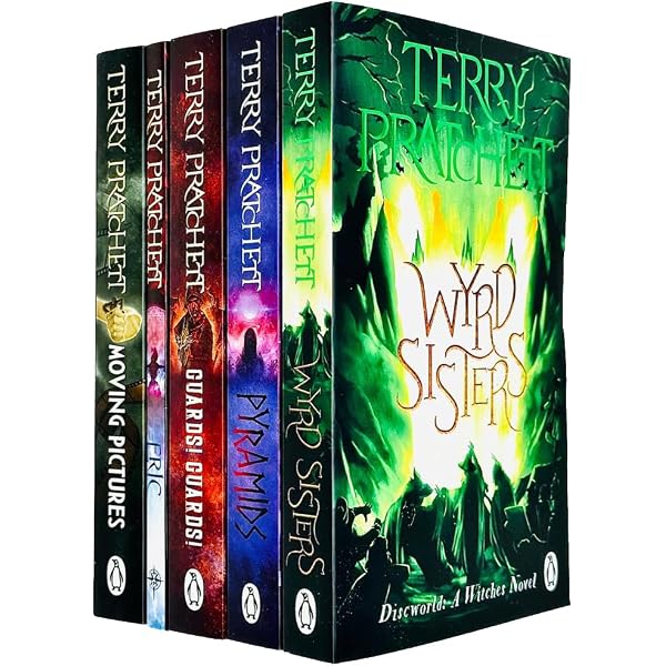Terry Pratchett Discworld Novels Series 1 - 5 Books Collection Set