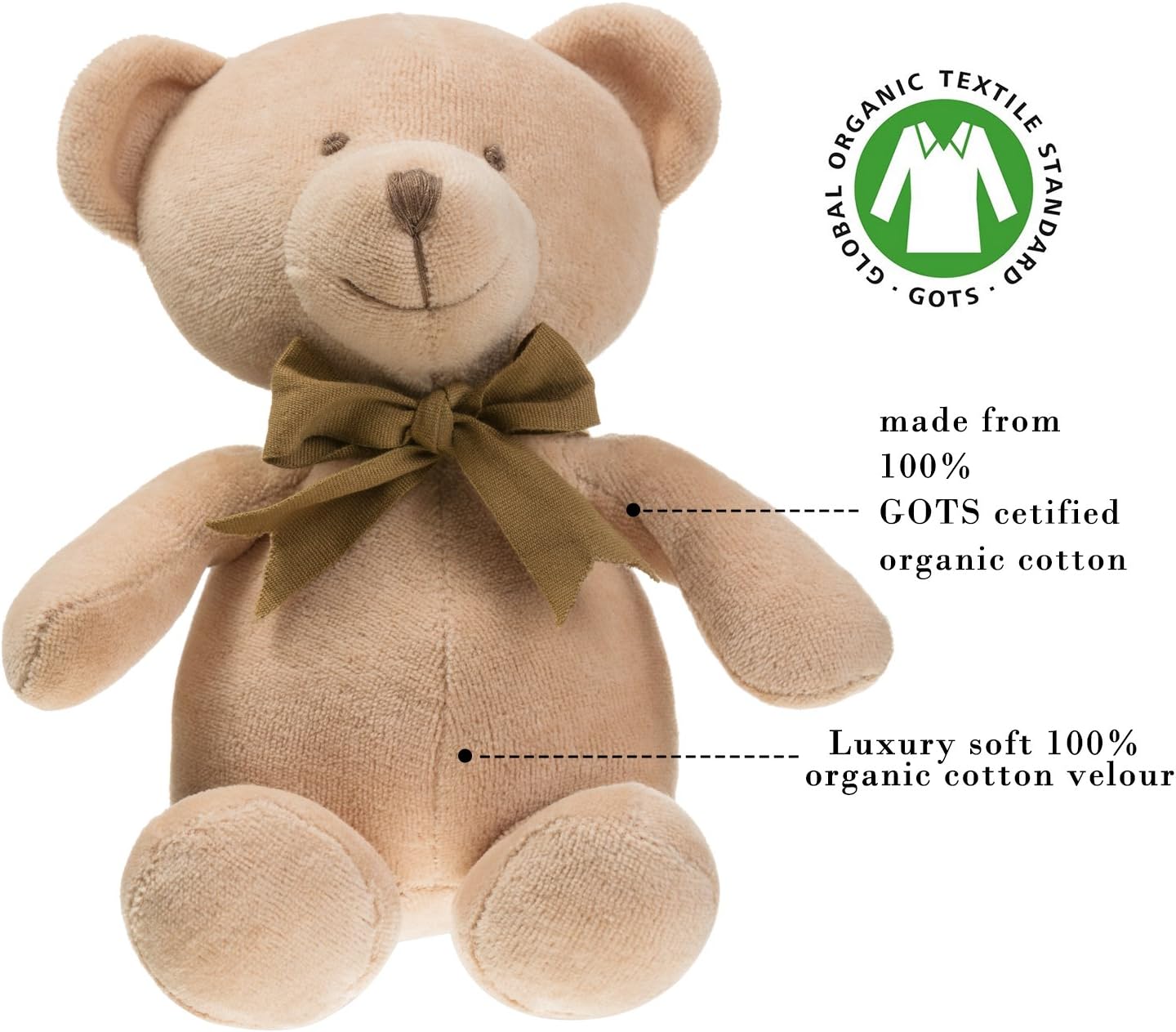 Benaturalbaby Organic Cotton Teddy Bear 