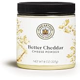 King Arthur Better Cheddar Cheese Powder, 8 Ounces (Packaging May Vary)
