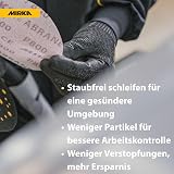 Mirka Abranet Ø150 mm Grit P80 Hook & Loop 50 pcs for Wood Metal view 4