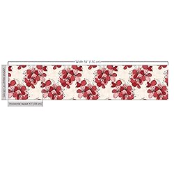 Ambesonne Floral Fabric by The Yard, Japanese