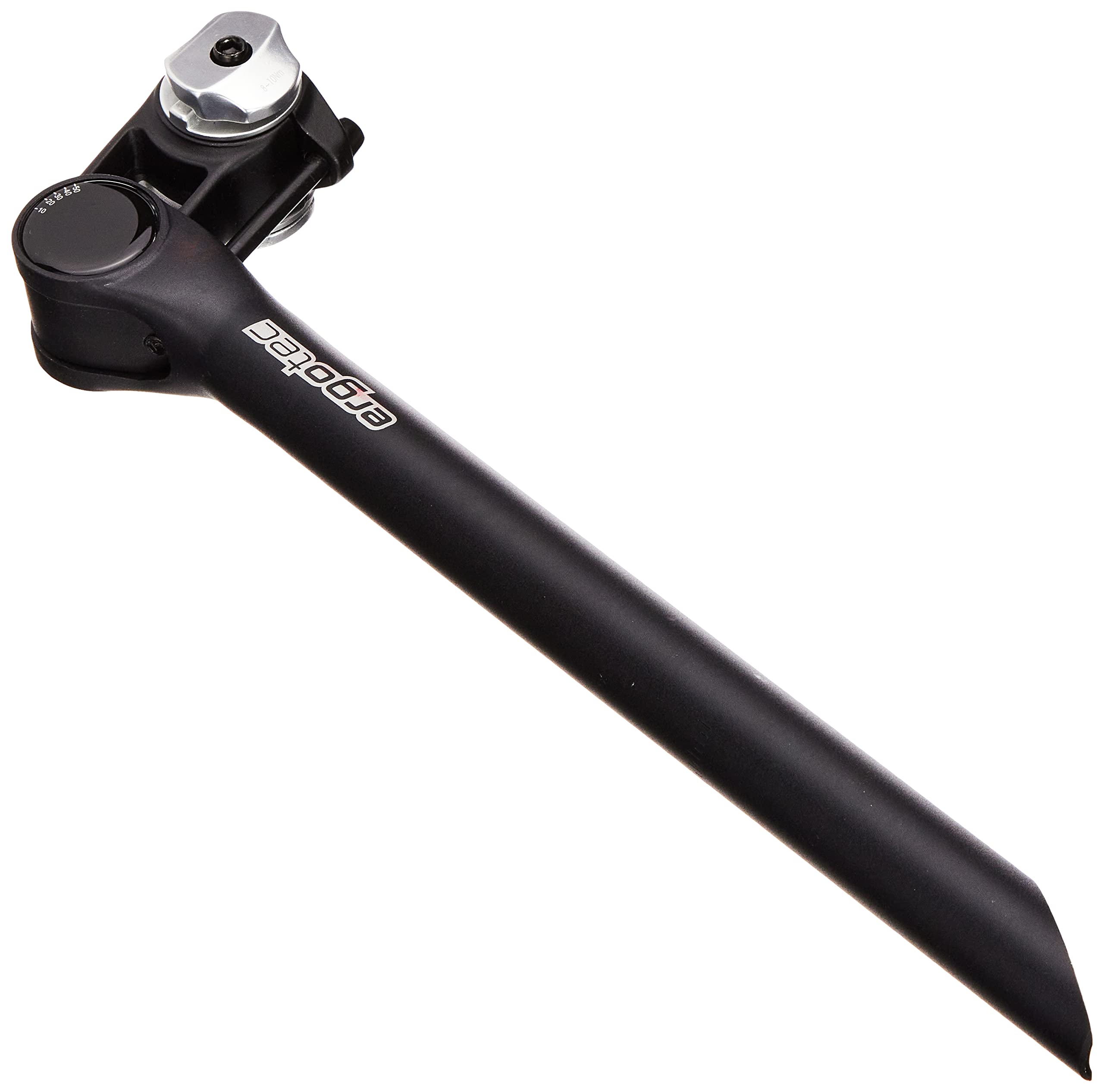 ergotec Futura 57450001 Seat Post 27.2 x 400 mm Offset 50 mm Black Sand