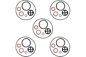OXCANO 5 Pack 16010-ZE1-812 Carburetor Gasket Set Compatible with Honda GX240 GX270 GX340 GX390 WT30 WT40 GX120 GX160 GX200 EG2500 EG2200 GX110 Replacement for 11580