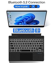 Seteesamvo Surface Pro Keyboard for Pro 11/10/9/8/X