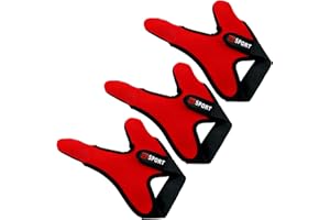 Klfoho Double-Finger Gloves, 3 Pack Anti-Slip Fishing Glove, Professional Finger Gloves Protector Unisex Elastic Band Glove for Outdoor Fishing