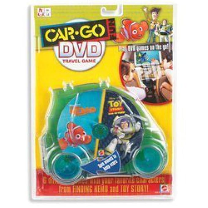 CarGo Fun Finding Nemo And Toy Story DVD Travel Game