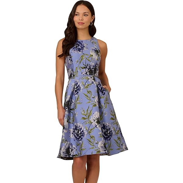 Amazon.com: Adrianna Papell Womens Floral Lace Combo Dress, Navy, 4 :  Clothing, Shoes & Jewelry
