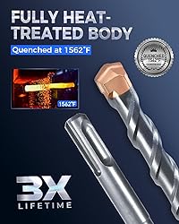 COMOWARE SDS Plus Rotary Hammer Drill Bit Set