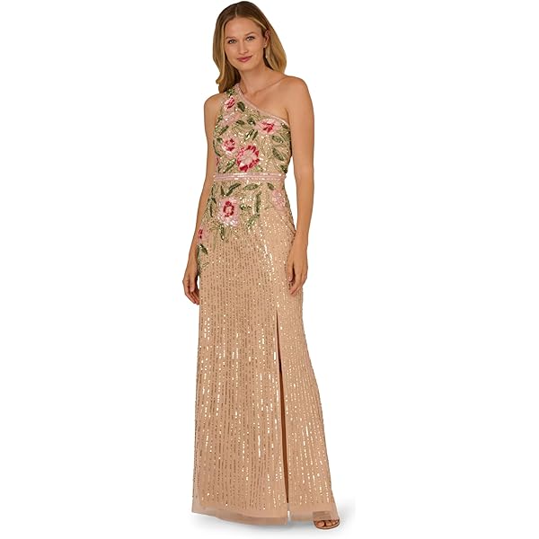 Amazon.com: Adrianna Papell Women's Beaded Strapless Gown, Hot Pink, 10 :  Clothing, Shoes & Jewelry