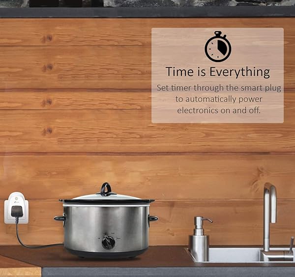 TP Link hs100p3Kasa Smart Wi Fi Enchufe no Requiere Hub 3Unidades