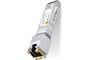 ipolex 1.25/2.5/5/10G SFP+ RJ45 Copper Transceiver, 10GBase-T RJ-45 SFP+ Module, Compatible for Cisco SFP-10G-T-S, Ubiquiti U
