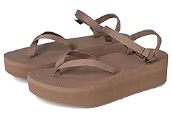 Teva Women's Flatform Sandal Slim, Caribou, 11