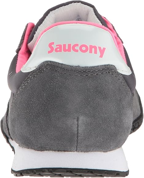 saucony charcoal pink