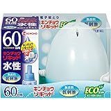 水性キンチョウリキッド コード式 蚊取り器 60日 セット 無香料&nbsp; (器具1コ 60日液1本)