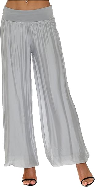 Silk palazzo pants uk Clearance