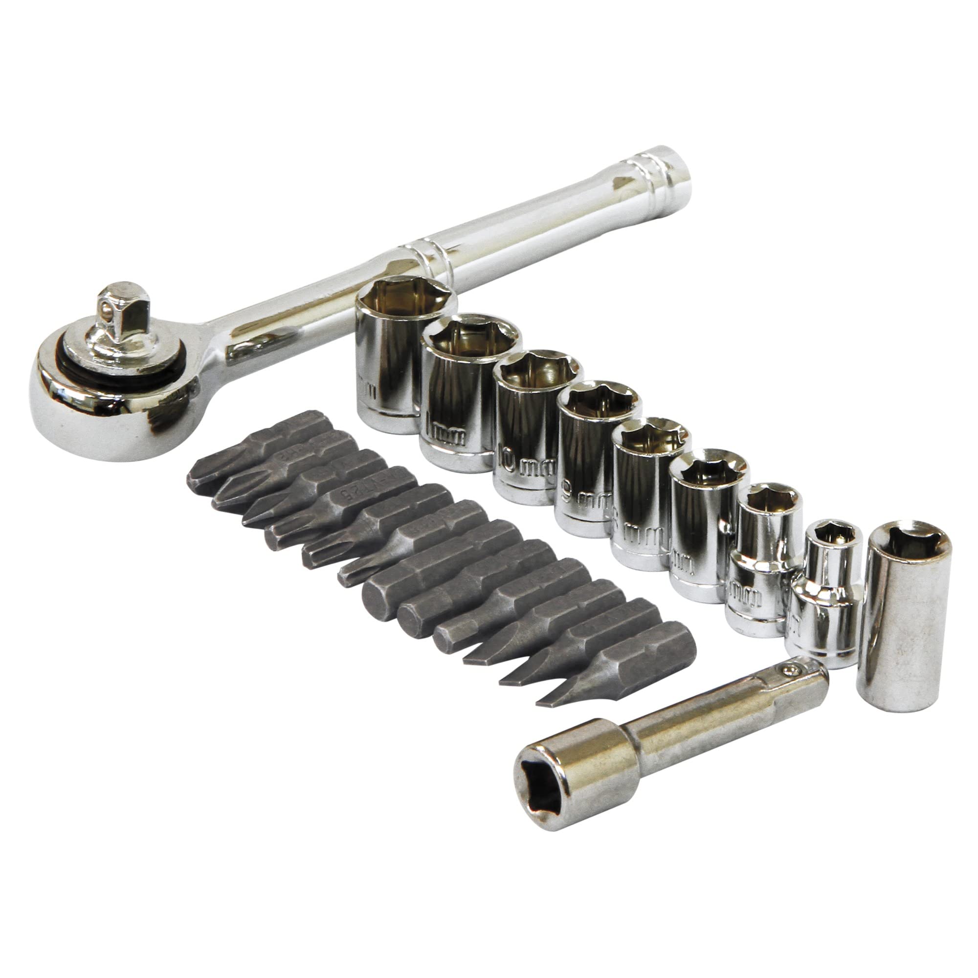 Rolson 36099 23 pc Socket and Bit Set