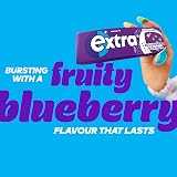 Extra Blueberry Sugar Free Chewing Gum Multipack 50 Pieces view 2