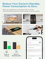 Meross Matter Smart Plug Mini with Energy Monitoring 4 Pack 13A view 7