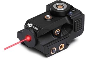 Tacticon BattleBeam V1 Laser Sight | Rifle or Handgun | Weaver or Picatinny Rail | Red Green or Blue Dot Lazer Sight Pistol | Tactical Sights Airsoft | Scope Hand Gun Rifles | Pistol | Air Soft Optic