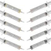 Angerstone Extra-Large 100g Diamond Polishing Compound Kit, 40% Concentration Lapping Compound 80,000 to 450 Grit, Diamond Stropping Compound for Metal, Glass Watch Jewelry Resin Marble Diamond Paste