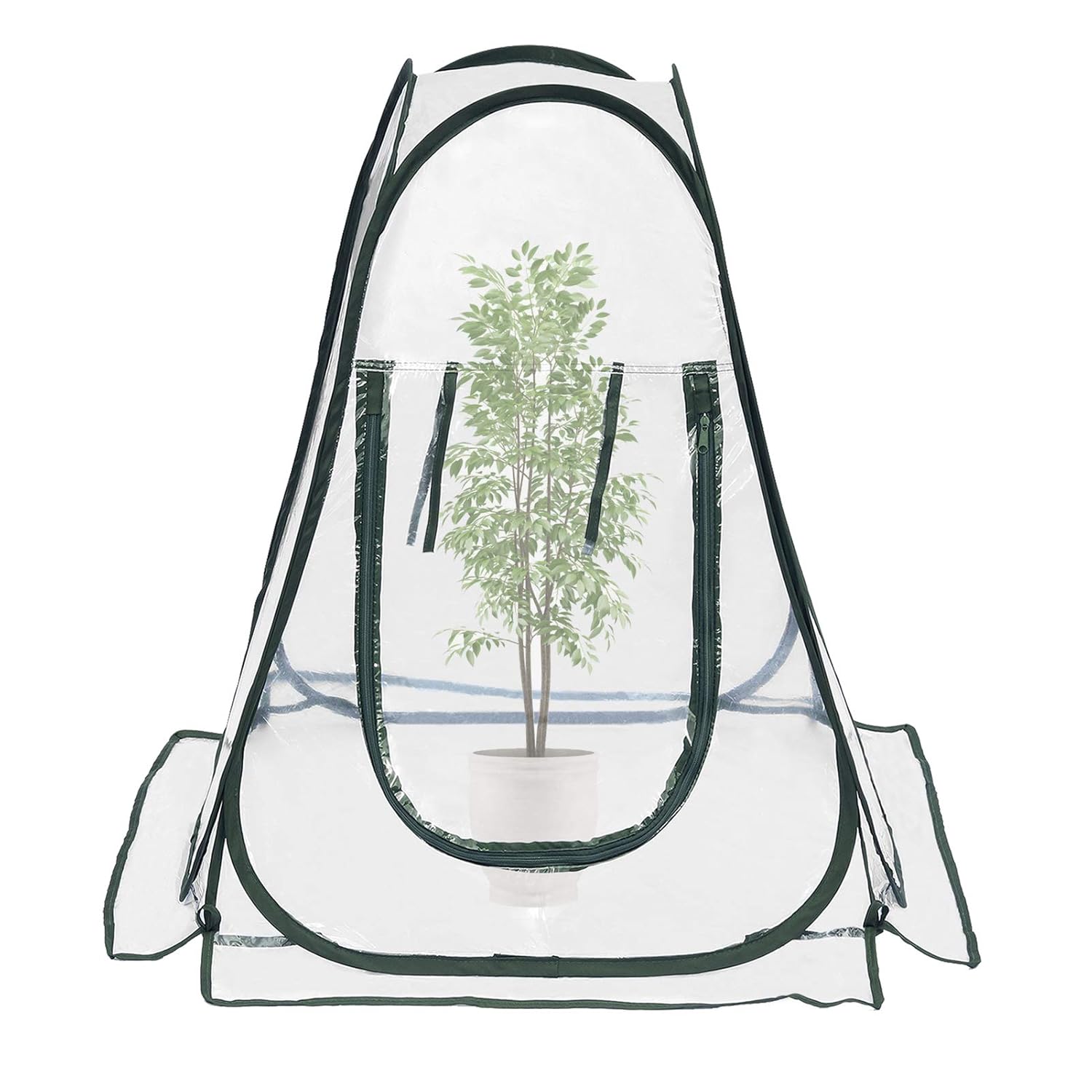 Mini Greenhouse, Small Portable Gardening Plant Cover, PVC Indoor