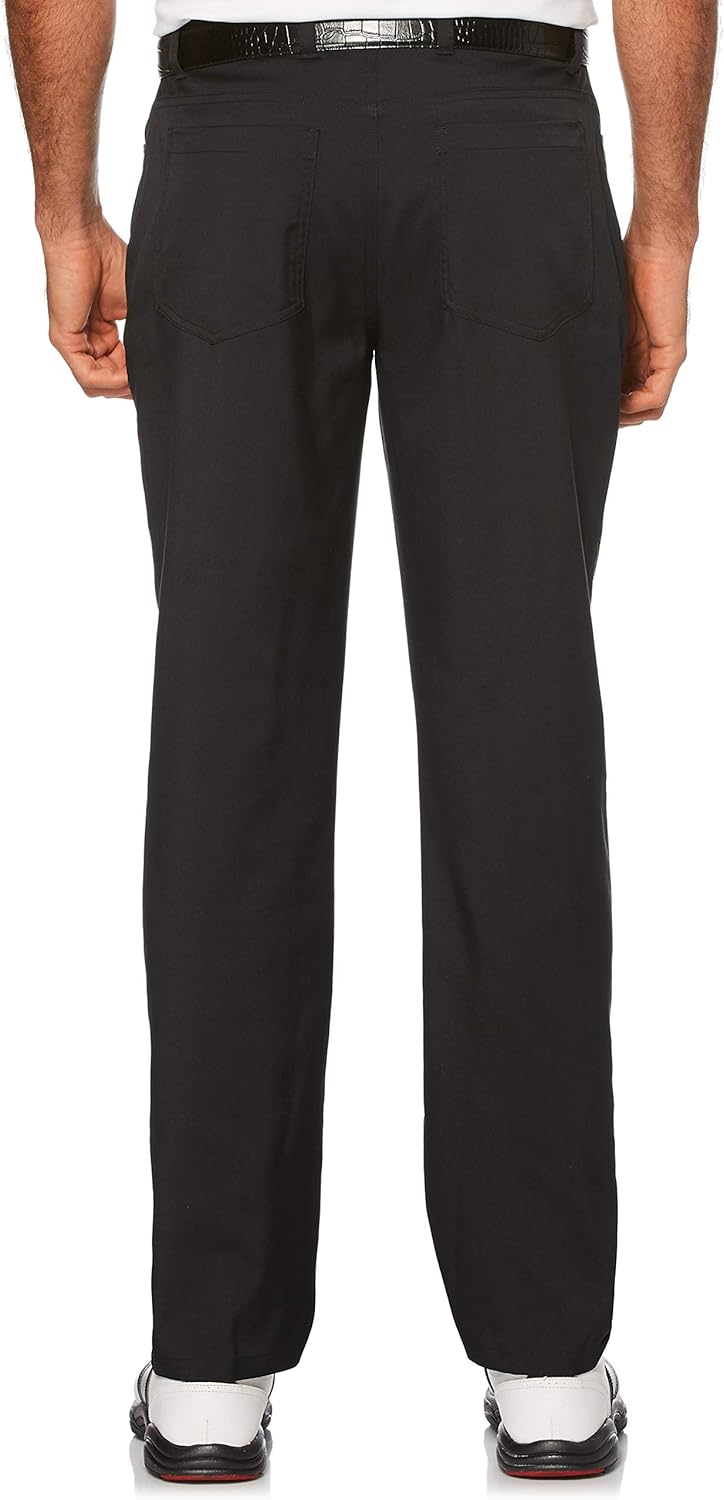 PGA TOUR Men's Flat Front Comfort Stretch 5 Pocket Pant at  Men’s Clothing store