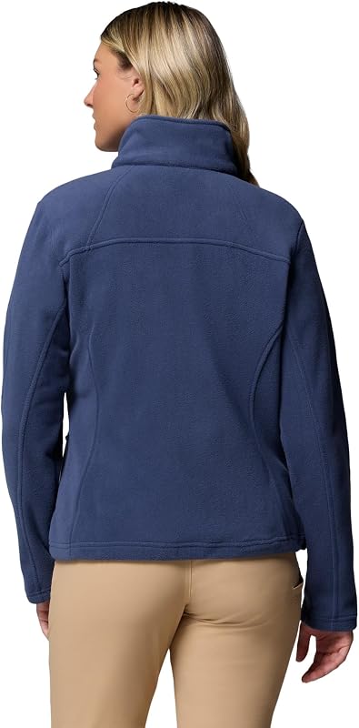 Fast Trek Jacket, Chaqueta De Forro Polar Con Cremallera para Mujer, Nocturnal, Talla L
