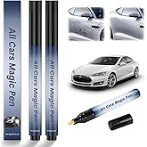 All Cars Magic Pen, Car Scratch Remover for Accurate & Quick Fixing, Car Paint Repair Pen with Weatherproof Performance, Easy Portable Travel-Friendly Design, Fits All Vehicle Colors, 2PCS