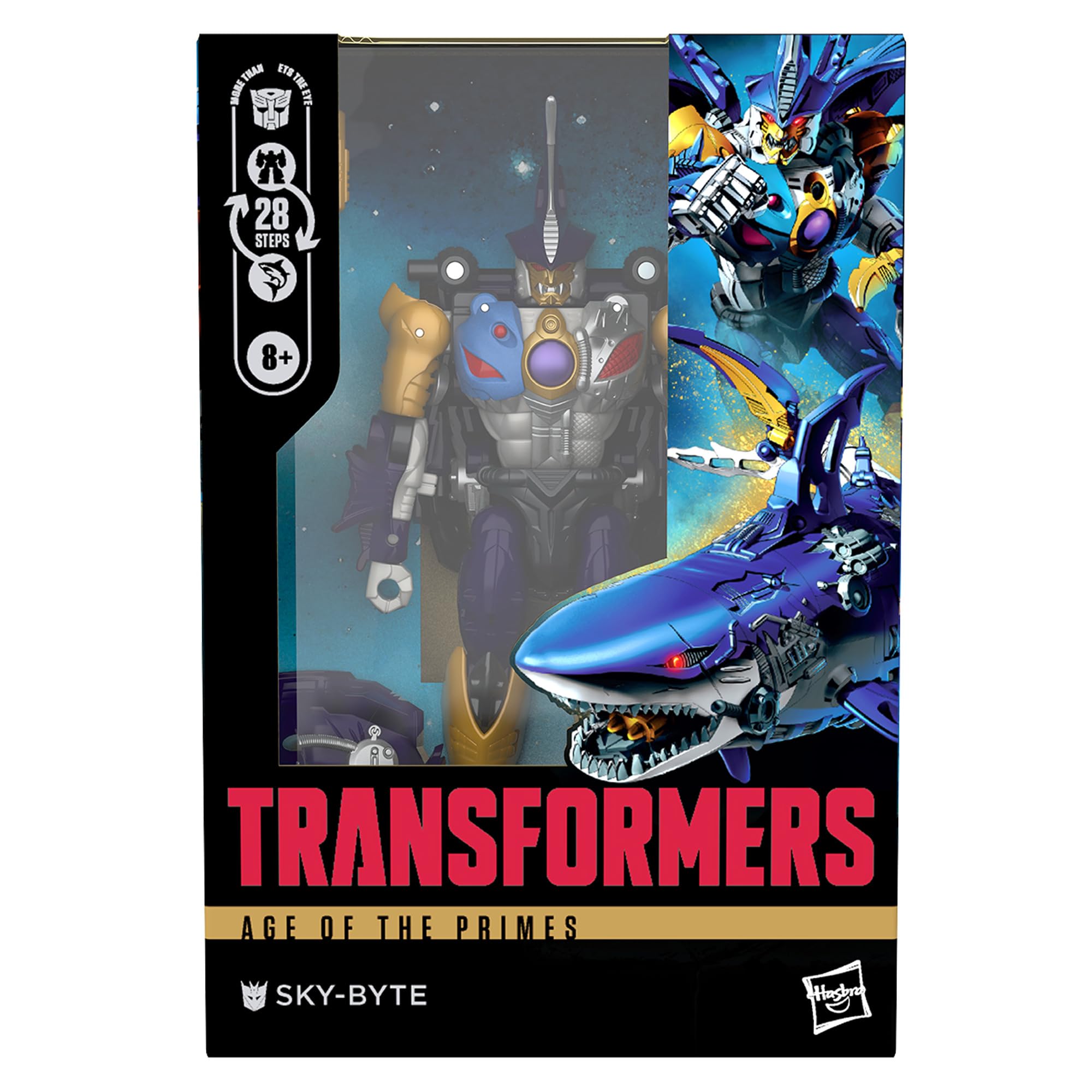Transformers Age of The Primes Voyager Class Sky-Byte, 7-inch Converting Action Figure, Robot Toys for Ages 8+