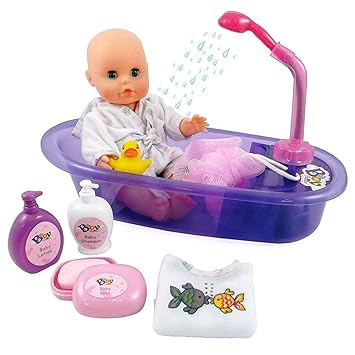 baby bath time set