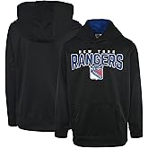 Outerstuff NHL Kids Youth 4-20 Power Play Logo Pullover Performance Hoodie Sweatshirt
